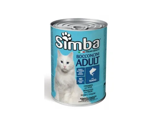 Консерви для котів Simba Cat Wet тунець 415 г (8009470009096)