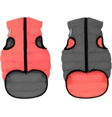 Курточка для тварин Airy Vest двостороння L 65 коралово-сіра (1652)