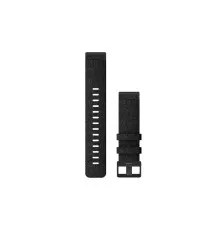 Ремінець до смарт-годинника Garmin fenix 6 22mm QuickFit Heathered Black Nylon (010-12863-07)