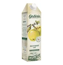 Сік Galicia Яблучний прямого віджиму неосвітлений 1 л (4820209560077)