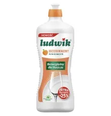 Засіб для ручного миття посуду Ludwik Персик 900 г (5900498028256)