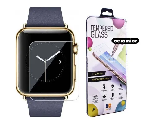 Плівка захисна Drobak Ceramics Apple Watch Series 3 42mm (2 шт) (313102)