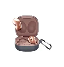 Чохол для навушників BeCover Silicon для Samsung Galaxy Buds 2 / Buds Live / Buds Pro Gray (705409)