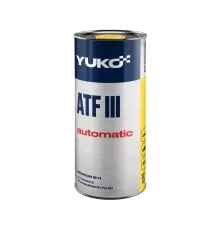 Трансмісійна олива Yuko ATF III 1л жерсть (4820070241914)