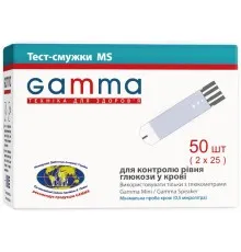 Тест-смужки для глюкометра Bionime MS 50 шт. (7640143651818)