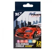 Крейда Yes кольорова Street Drift 12 шт кругла (400522)