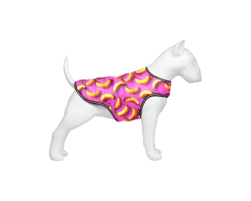 Курточка для тварин WAUDOG Clothes Банани на рожевому XL (506-4055)
