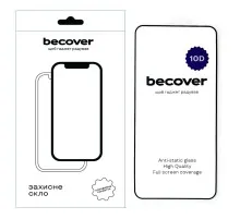 Скло захисне BeCover Samsung Galaxy S25 Plus SM-S936 10D Black (712722)