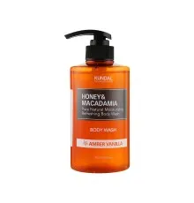 Гель для душу Kundal Honey & Macadamia Body Wash Amber Vanilla 500 мл (8809568742061)