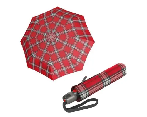Парасоля Knirps T.200 Medium Duomatic Check RedNavy (Kn95-3201-5191)