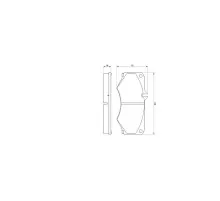 Гальмівні колодки Bosch 0 986 467 841