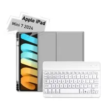 Чохол до планшета BeCover with keyboard Apple iPad Mini 7 2024 Gray (712994)