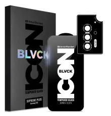 Скло захисне Armorstandart Supreme Plus Black Icon Samsung S25 (ARM85453)