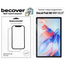 Скло захисне BeCover Oscal Pad 80 WiFi 10.51" (713694)