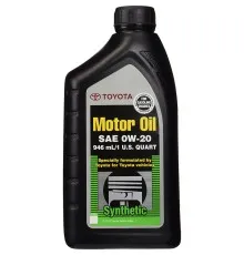 Моторна олива Toyota Motor Oil 0W-20 SP 946 ml (00279-0WQTE)