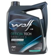 Моторна олива Wolf OFFICIALTECH 5W30 C2/C3 5л (8332579)