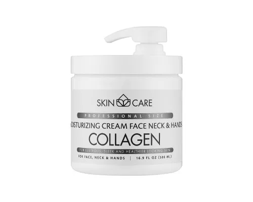 Крем для тіла Dead Sea Collection Skin Care Collagen Moisturizing & Nourishing Cream 500 мл (7290107427609)