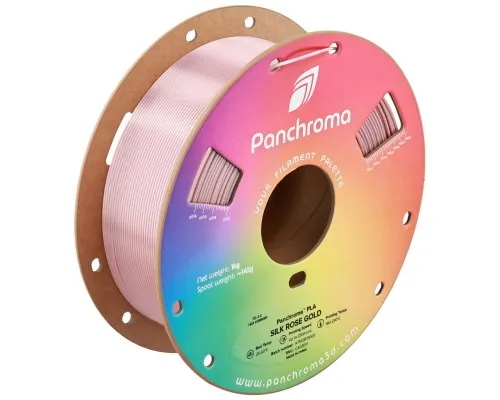 Пластик для 3D-принтера Polymaker PLA PANCHROMA SILK 1,75mm 1kg ROSE GOLD (CA03017)
