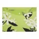 Папка - конверт Buromax А4 на кнопці, PLUMERIA ARABESKI, напівпрозора, салатова (BM.3943-15)