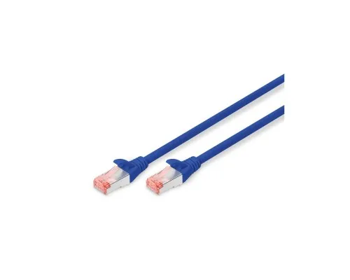Патч-корд 0.5м, CAT 6 S-FTP, AWG 27/7, LSZH, blue Digitus (DK-1644-005/B)