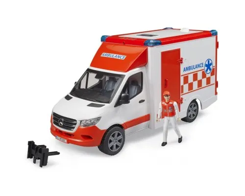 Спецтехніка Bruder МВ Sprinter Швидка допомога 1:16 (02676)