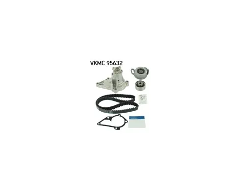 Комплект ременя ГРМ з помпой SKF VKMC 95632