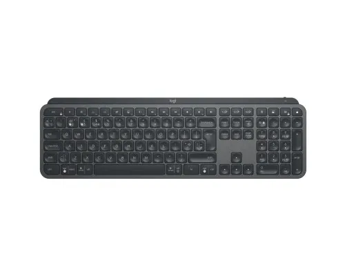 Клавіатура Logitech MX Keys Advanced for Business Wireless Illuminated UA Graphite (920-010251)