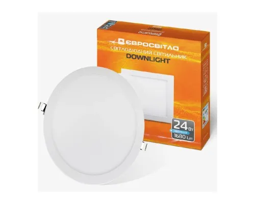 Світильник точковий Євросвітло LED-R-300-24 4200К
