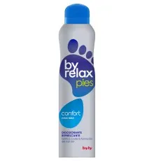 Антиперспірант Byly Для ніг Byrelax Захист 12 годин Цитрусова свіжість від запаху та тонізуюча дія 200 мл (8411104003040)