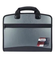 Папка - портфель Axent А4, 4 compartments, grey metallic (1621-11-А)