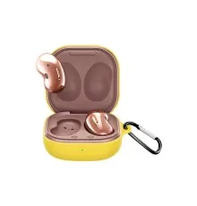Чохол для навушників BeCover Silicon для Samsung Galaxy Buds 2 / Buds Live / Buds Pro Yellow (705414)