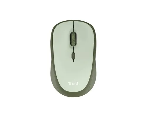 Мишка Trust YVI+ Silent Eco Wireless Green (24552)