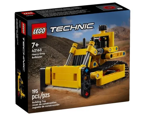 Конструктор LEGO Technic Надпотужний бульдозер 195 деталей (42163)