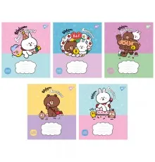 Зошит Yes Line Friends. Sweetieland 12 аркушів лінія (766949)
