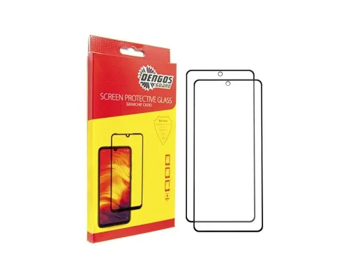 Скло захисне Dengos Kit 2pcs Xiaomi Redmi Note 14 (DG-TG2P-63)