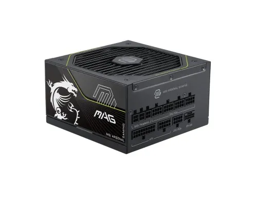 Блок живлення MSI 1000W MAG A1000PLS PCIE5 (MAG A1000PLS PCIE5)