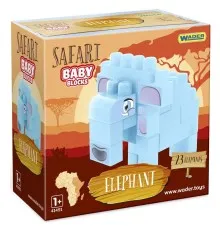 Конструктор Wader Baby Blocks Сафарі - слон (41502)