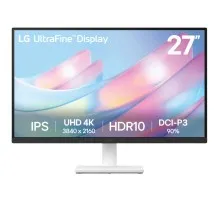 Монітор LG 27US500-W