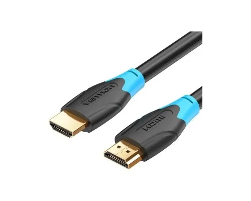 Кабель мультимедійний HDMI M to HDMI M 2.0m black Vention (AAGBH)