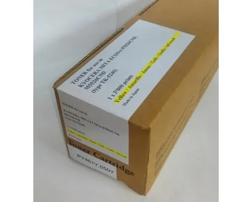 Тонер-картридж Tomoegawa KYOCERA TK-5240Y Yellow + chip (PY451Y.050Y)
