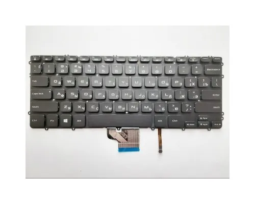 Клавіатура ноутбука Dell XPS 15-9530,Precision M3800 черная,подсв (A46090)