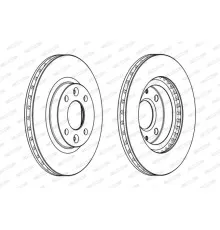 Гальмівний диск FERODO DDF2327C