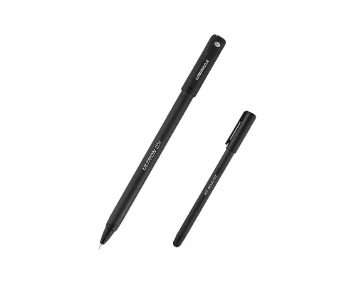 Ручка кулькова Unimax Ultron 2X 0.7 мм Чорна (UX-146-02)
