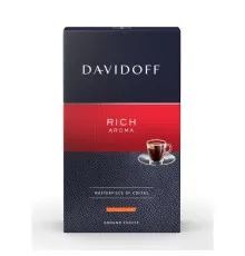 Кава Davidoff Cafe Rich Aroma мелена 250 г (4006067046810)