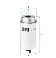 Фільтр паливний UFI 24.432.00