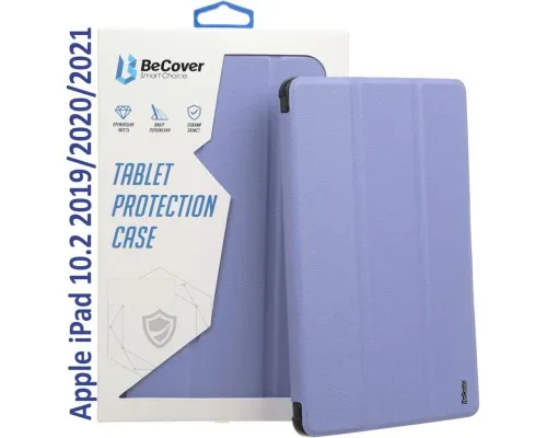 Чохол до планшета BeCover Tri Fold Hard Apple iPad 10.2 2019/2020/2021 Purple (709657) (709657)