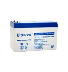 Батарея до ДБЖ Ultracell 12V-7.2Ah, AGM (UL7.2-12)