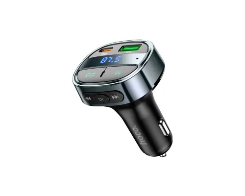 FM модулятор HOCO E70, Black, Box