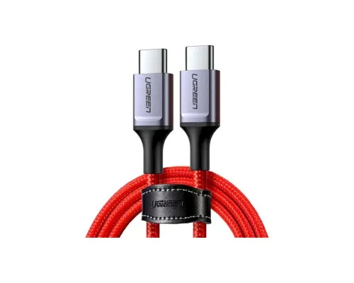 Дата кабель USB 2.0 AM to USB-C 1.0m US294 red Ugreen (60186)