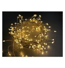 Гірлянда Chomik Кластер 150 LED 1,5м, теплий білий, 3АА (5900779901803)